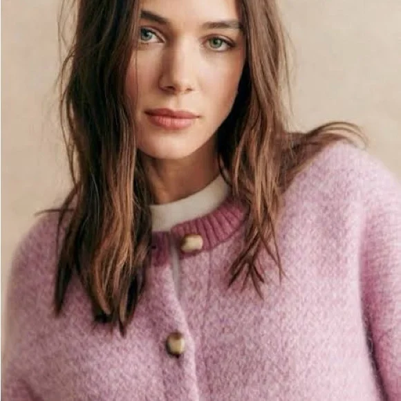 Sezane Teo Jacket in Lilac - Picture 3 of 8